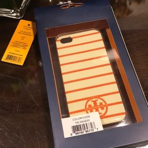 Tory Burch iPhone 5 case brand new!